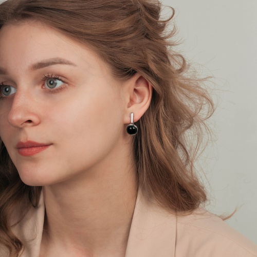 Серьги Possebon Agata Preto, A0655.4 S фото 2